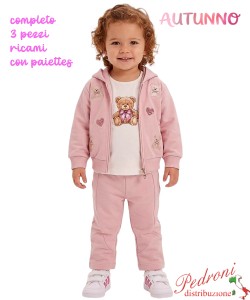 *AUTUNNO*Tuta neonata SMILE CNA6279 CLIVIA 12/36 mesi