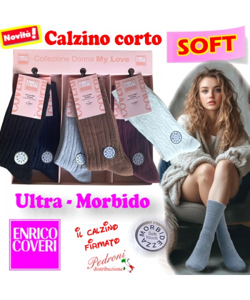 COVERI Calza CORTA ragazza " SOFT " MELODY-10...