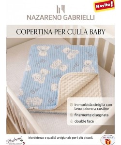 Copertina CULLA "DOUBLE FACE" NG-4728 CIELO