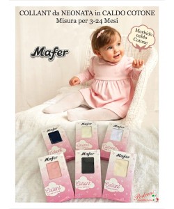 *PROMOZIONE* Collant in CALDO COTONE 3/24 mesi 2849 in 5 colori