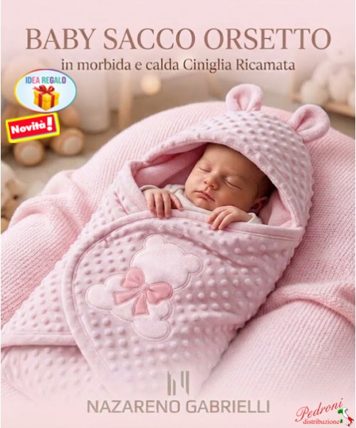 * CINIGLIA * Baby sacco " ORSETTO " NG5794...
