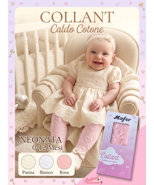 *PRIMI MESI* Collant CALDO COTONE 0/12 mesi...