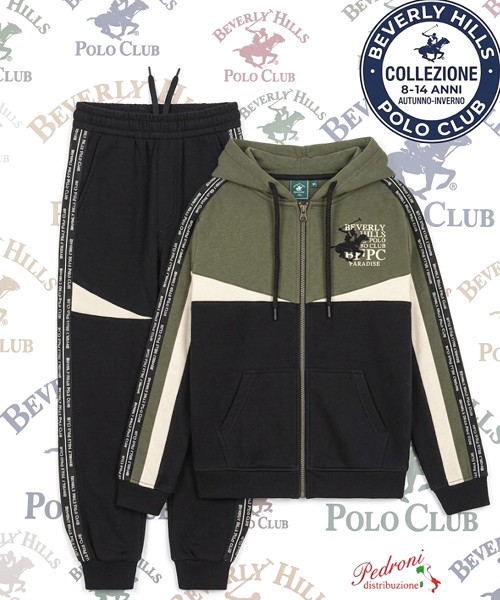 * POLO BEVERLY * TUTA BAMBINO Felpata 028T 8/14...