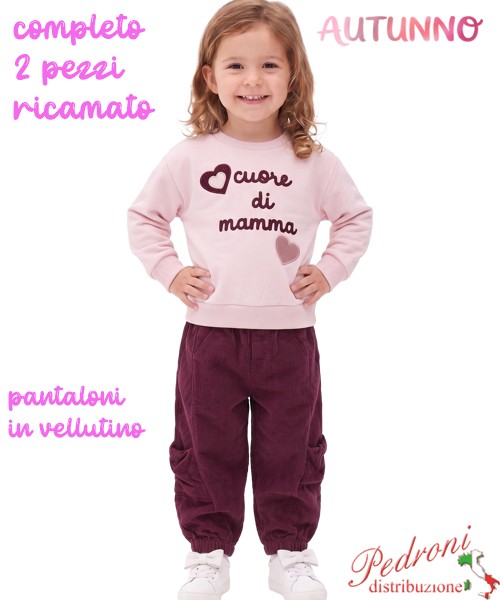 *AUTUNNO*Completo neonata LOLLITOP BE768...