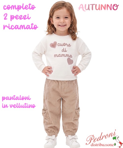 *AUTUNNO*Completo neonata LOLLITOP BE768...