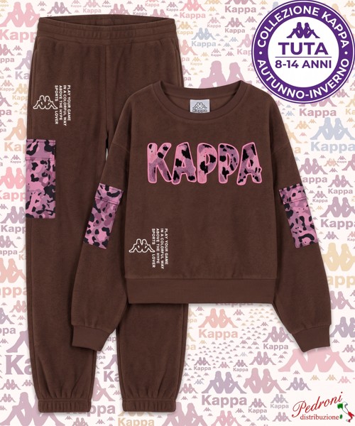 *KAPPA* COMPLETO TUTA RAGAZZA Felpata 018T 8/14...