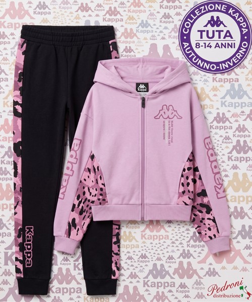 *KAPPA* COMPLETO TUTA RAGAZZA Felpata 027T 8/14...