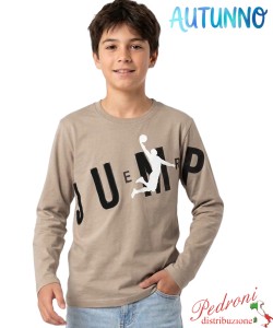Maglia ragazzo ARMATA LF5095 BEIGE 8/16 anni