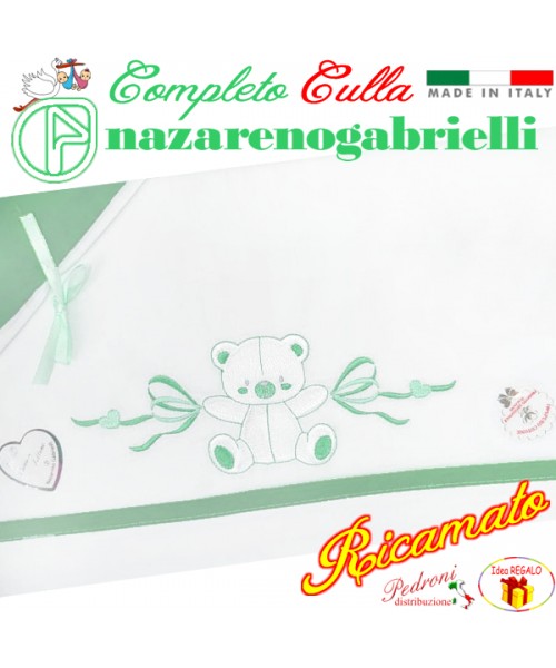 NAZARENO Completo CULLA ricamato NG 91.31...