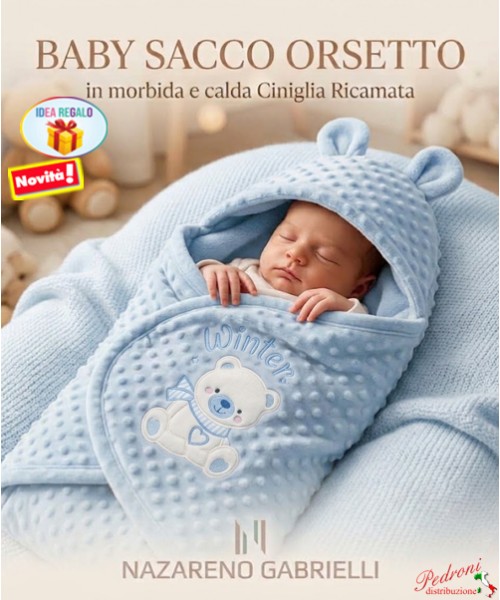 * CINIGLIA * Baby sacco " ORSETTO " NG5794...