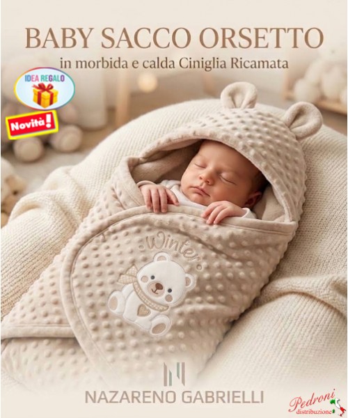 * CINIGLIA * Baby sacco " ORSETTO " NG5794...