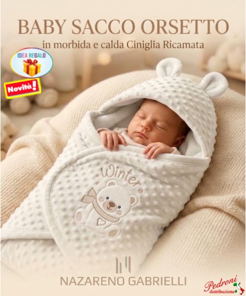 * CINIGLIA * Baby sacco " ORSETTO " NG5794...