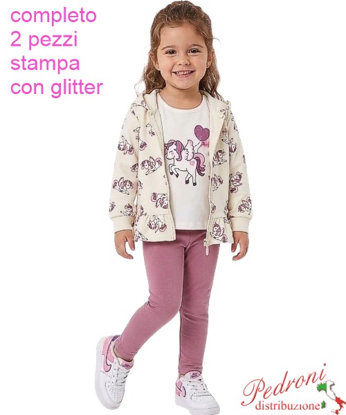 Tuta bambina HOPE STAR BK1104 BEIGE/clivia 1/5...