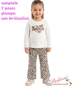 Completo neonata MISS BELLINA XNA9388 PANNA 12/36 mesi