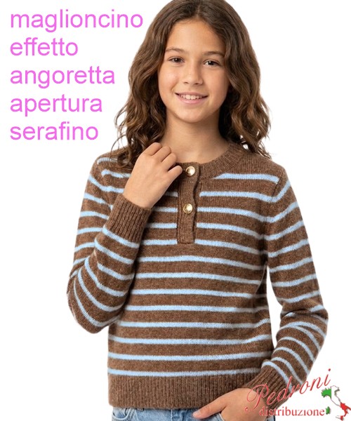 Maglioncino bambina INJULY AB3529...