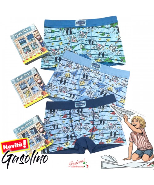 GASOLINO Boxer bambino COTONE art.U3856/F...