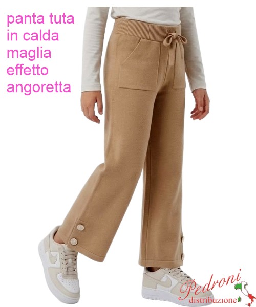 Panta-Tuta bambina GIRL QC26177 NOCE 4/14 anni