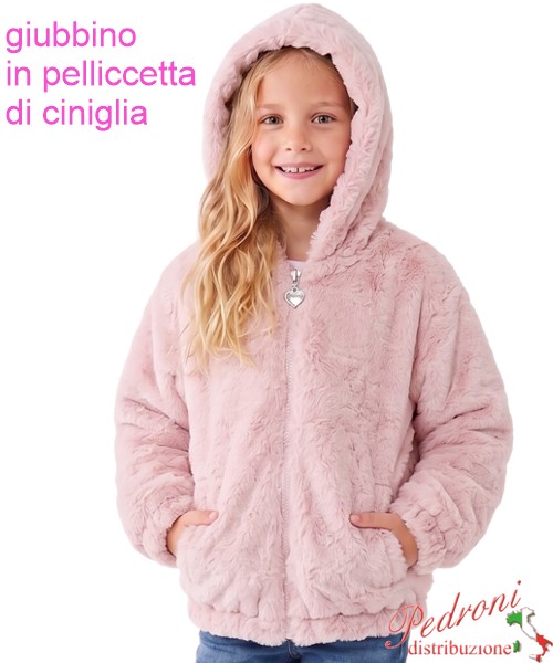 Giubbino Pelliccetta bambina CHIC AF2833 CLIVIA...