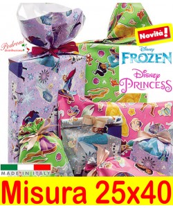*NOVITA'* BUSTA per CONFEZIONI REGALO Art.PRINCESS Cm.25X40