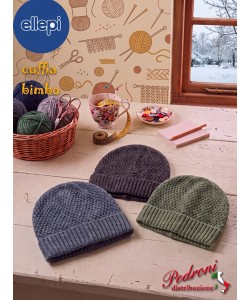 * ELLEPI * Cuffia bambino BH8034 in 3 Colori 8/12 anni