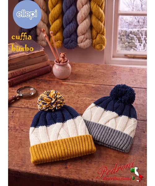 * ELLEPI * Cuffia bambino BH8035 in 2 Colori...