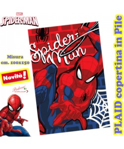 SPIDER-MAN Copertina PLAID in PILE multiuso MV1418