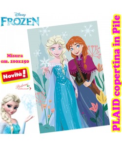 FROZEN DISNEY Copertina PLAID in PILE multiuso FR1433