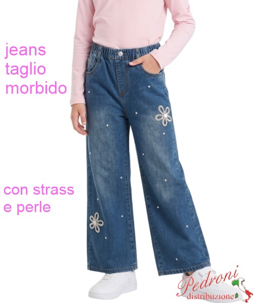 Pantalone jeans bambina LOLLITOP N7076 JEANS...