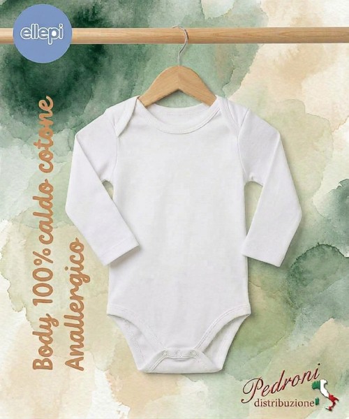 Body COTONE INTERLOCK FELPATO neonato/a M/L...