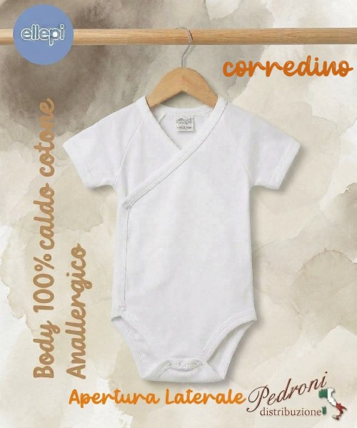 CORREDINO Body COTONE FELPATO M/M art.AF4210...