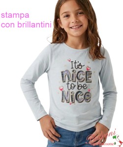 Maglia bambina HOPE STAR GF2405 SKY 4/12 anni