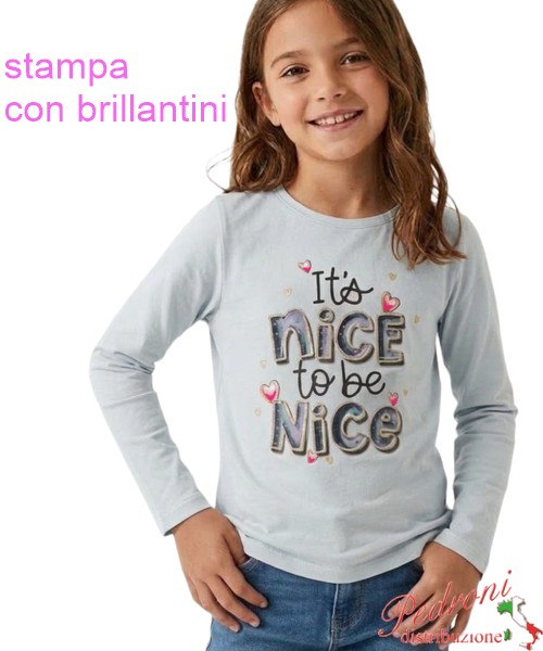 Maglia bambina HOPE STAR GF2405 SKY 4/12 anni