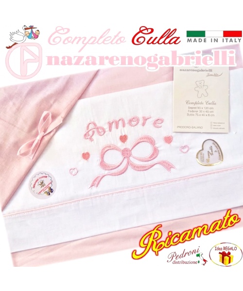 NAZARENO Completo CULLA ricamato NG 91.14...