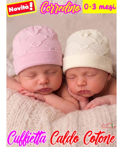 *CORREDINO* Cuffietta CALDO COTONE WSB8490...