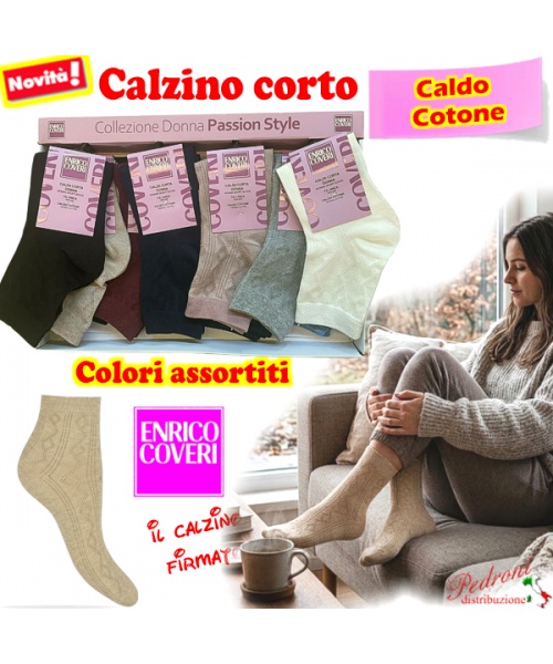 COVERI Calza CORTA ragazza CALDO COTONE...