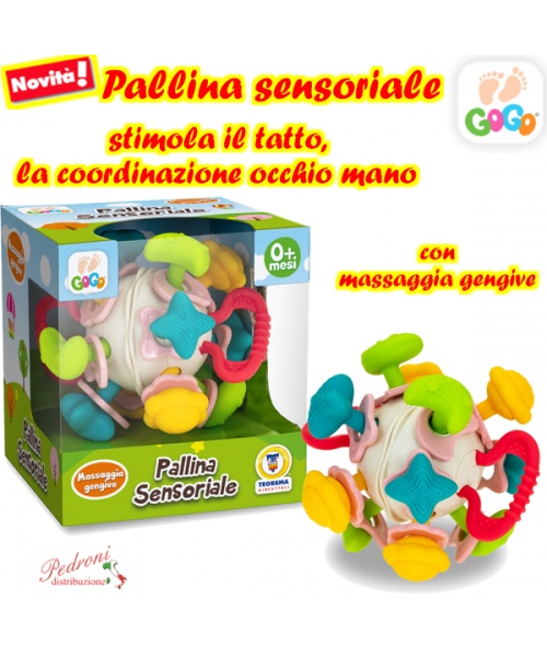 *LINEA GOGO* PALLINA SENSORIALE PER NEONATI...
