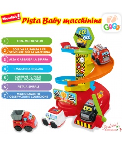 *LINEA GOGO* PISTA BABY MACCHININE 81109 (+18 mesi)