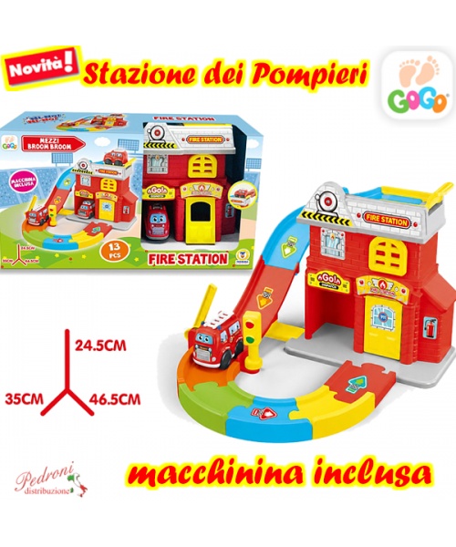 *LINEA GOGO* STAZIONE POMPIERI 81110 (+18 mesi)
