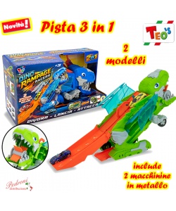 *TEO'S * MONSTER TRACK PISTA 3 IN 1 IN 2 COLORI 81416 (+3 anni)