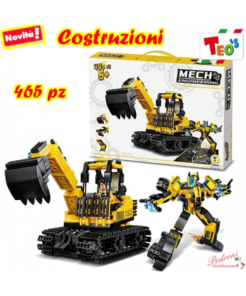 *TEO'S* COSTRUZIONI TRANSFORMER ESCAVATORE...
