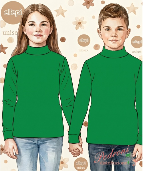 ELLEPI Maglia lupetto m/l bambino/a CE7596...