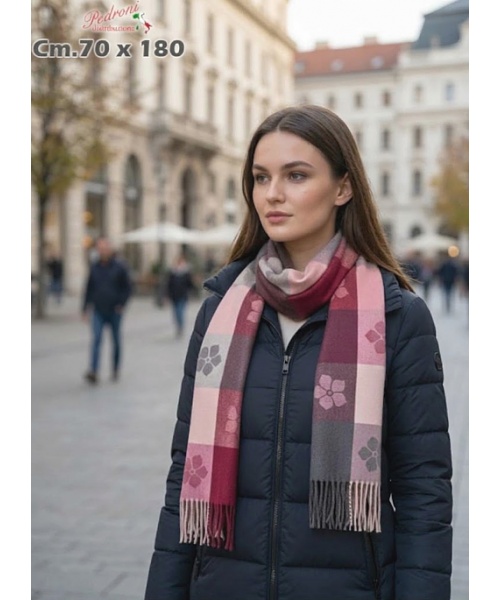 * NOVITA' * SCIARPA INVERNALE WJ-780 cm.70x180...