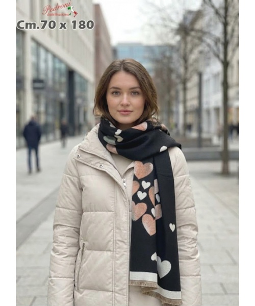 * NOVITA' * SCIARPA INVERNALE WJ-771 cm.70x180...