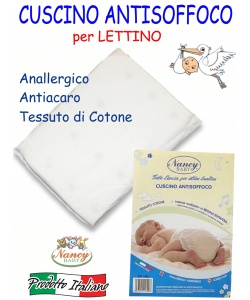 CUSCINO ANTISOFFOCO Lettino cm. 45 x 32 art.1101
