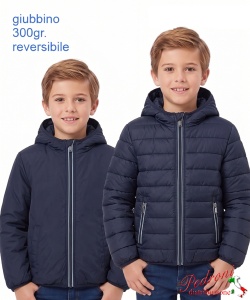 Giubbino bambino URCHIN YC3340 BLU 4/12 anni