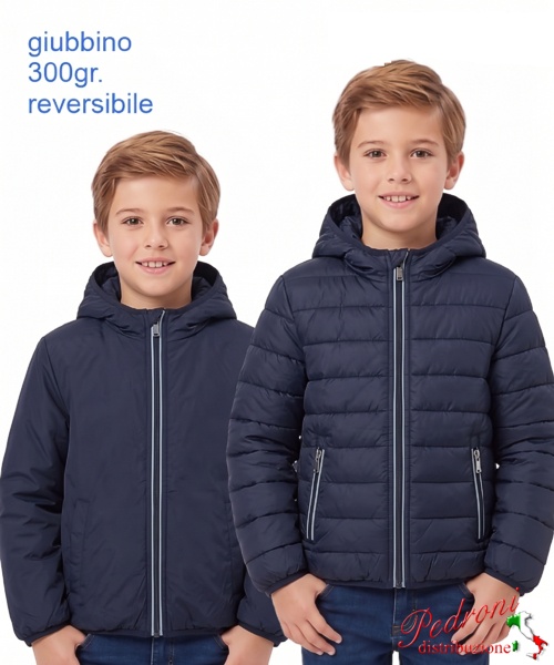 Giubbino bambino URCHIN YC3340 BLU 4/12 anni