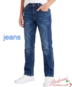 Pantalone JEANS ragazzo RUN BOY HA1736 JEANS 8/16 anni