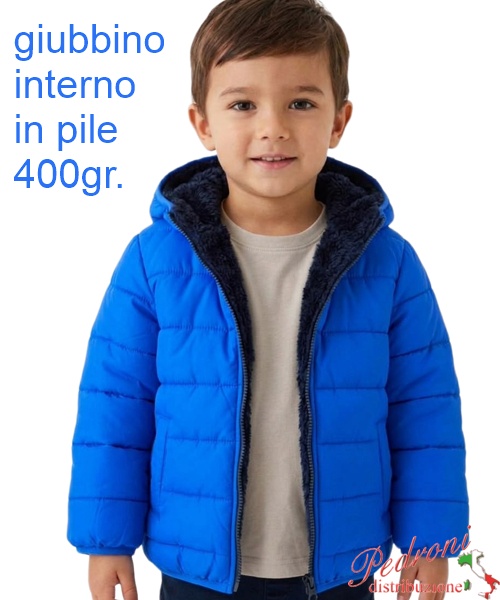 Giubbino neonato STYLE AM2858 BLUETTE 12/36 mesi