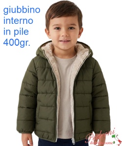 Giubbino neonato STYLE AM2858 VERDE 12/36 mesi
