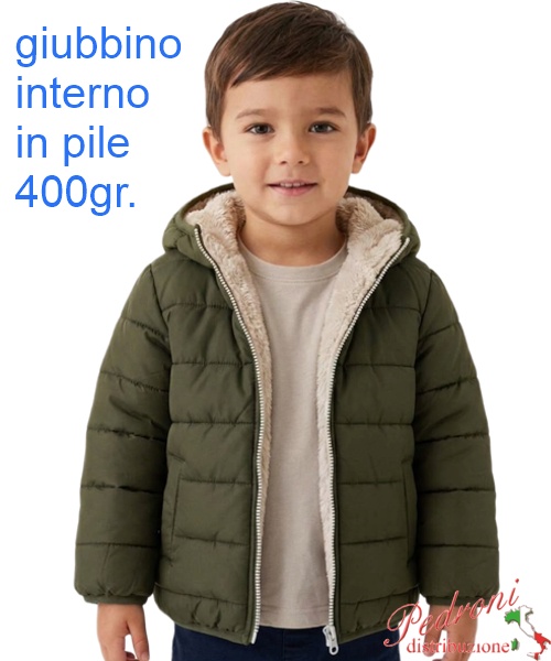 Giubbino neonato STYLE AM2858 VERDE 12/36 mesi